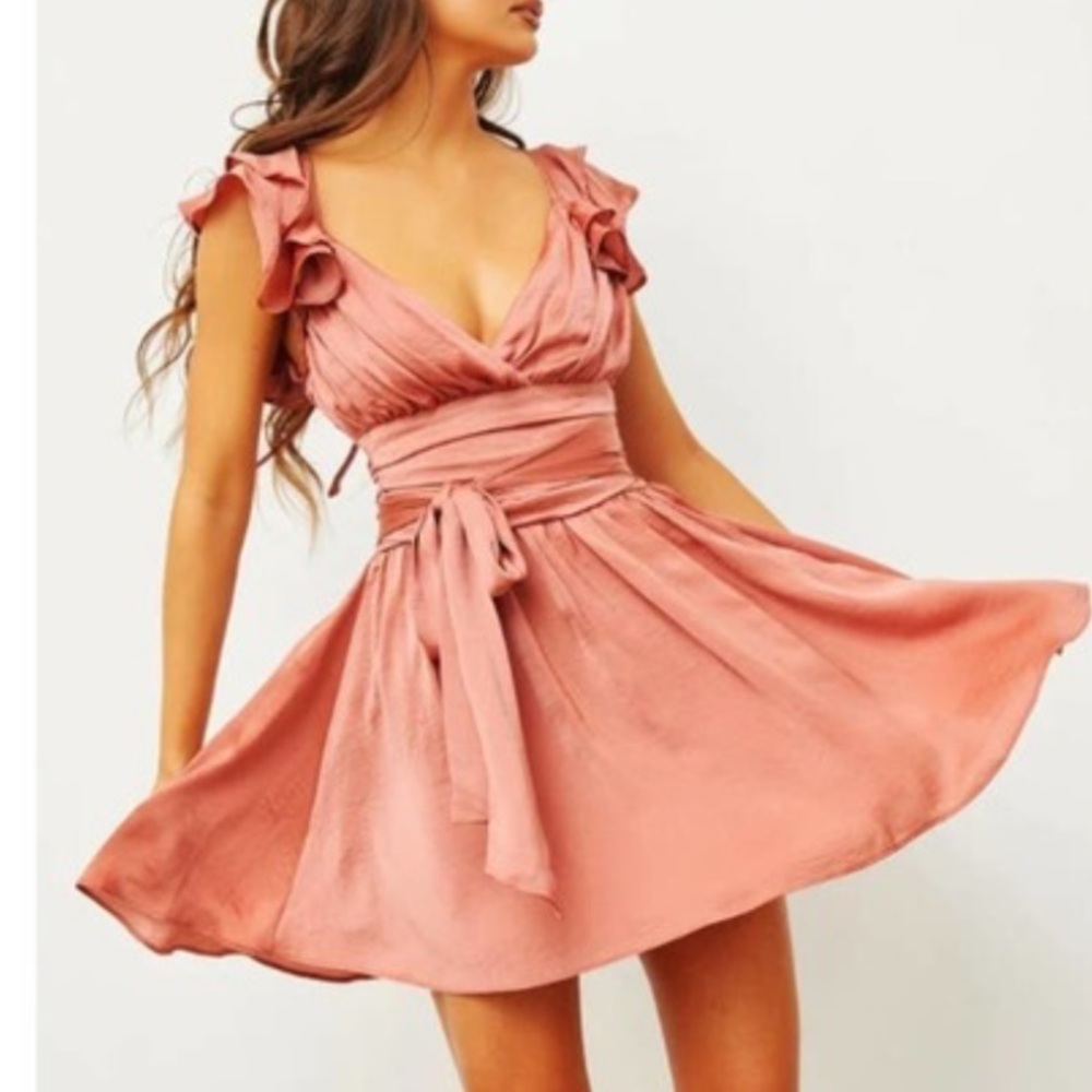Sage and Paige Pink Dress